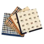 DAKS日本製時尚印花純棉手帕領巾(任選)989108