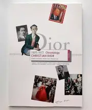 CHRISTIAN DIOR 1905-1957 CHRONOLOGY HISTORY LUXURY BOOK CATALOG RARE VIP VIC