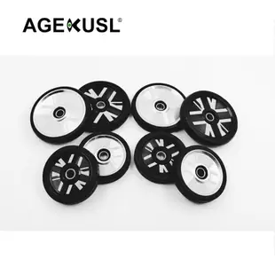 Agekusl 自行車易行輪Bike Easywheel 帶鈦螺栓 55/45mm 用於小布Brompton