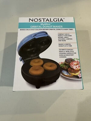 Nostalgia My Mini Orbital Donut Maker brand New In Box