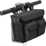 Bicycle Front Bag Laptop Bag Sturdy Front Handlebar Bag for Phone Keys Tools