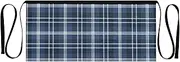 [Joitme] Classic Plaid Navy Blue Apron Server, Serving Aprons for Waitresses, Grill Apron, Classic Plaid Navy Blue