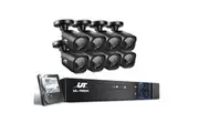 UL-tech CCTV Security System 8CH DVR 8 Cameras 2TB Hard Drive