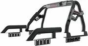 SRB005 Sport Bar Roll Bar Compatible with Full-Size Trucks F Series 150/250/350 | Silverado Sierra 1500 2500 3500HD | Ram 1500 2500 3500 | Tundra | Titan (Roll Bar, Black)