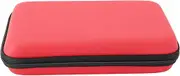 Game Console Carrying Case, Portable Hard Shell Travel Protective Case for New 3DS XL, for New 2DS XL, for New 3DS XL, for 3DS XL, for 3DS LL with 8 Game Slot Inner Pocket (Red)