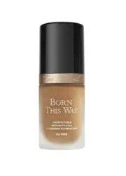 Too Faced Born This Way Foundation. Shade: honey