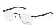 Porsche Design P8748 D0S2 Men's Glasses Brown Size 57 - Private Health Rebate - Blue Light Block Available