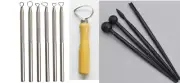 11 pcs Clay Pottery Tools Set 1 Ribbon Loop 4 stylus modeling 6 sculpting tools