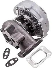 T04e T3 Universal Turbo Charger 4 Bolts T3 Flange 400+ HP Compatible with 1.5L-2.5L 4/6 Cyl