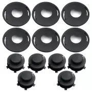 Trimmer Head Spools +Trimmer Head Covers For Stihl 25-2 FS 55 80 83 85 90 d