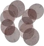 KALLORY 40Pcs Mesh Sanding Pads for Efficient Polishing and Grinding Assorted Grits for Furniture Finishing