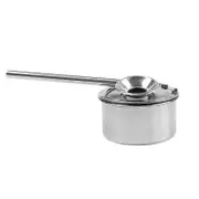 Painting Sprayer Stainless Steel Clay Tool Pottery Atomizer Glazes Pots Ceramic Painting Sprayer(10 Silver