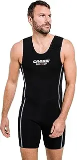 Cressi Base Layer Man 2.5 mm – Diving Underwear Neoprene 2.5 mm, Black, for Men