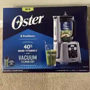 Oster Blender with FoodSaver Vacuum Sealing System, Brushed Nickel