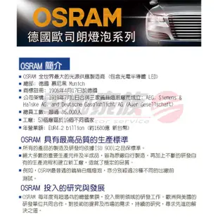 OSRAM歐司朗 D4R 原廠HID汽車燈泡 4300K大燈 66450 1顆入(台灣公司貨 / 保固四年)
