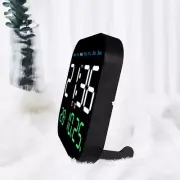 Modern LED Digital Wall Clock with Remote Control and Adjustable Brightness