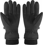 Winter Warm Gloves - Soft Thermal Gloves, Cold Weather Gloves | Insulated Waterproof Snowproof Mittens with Touch Screen Windproof Texting Gloves Waterproof Gloves for