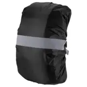 65-75L Waterproof Backpack Rain Cover with Reflective Strap XL Black