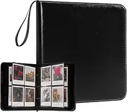 240 Pockets Portable Binder Large Photo Album Book For i-Type Square Polaroid Photos and Instax Wide Film Pictures (Black)