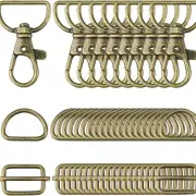 50PCS Multifunctional Metal Buckles, Swivels Hook, Swivels Hook