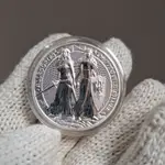 GERMANIA 寓言系列 2022波洛尼亞和日耳曼夫人銀幣1OZ