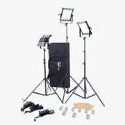 Boling 3x 2220P LED Video & Photography Continuous Portable Lighting Kit (11,...