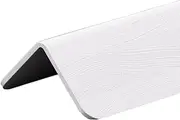 Corner Wall Protector, Wood Effect Corner Guard Edge Protector & Bumper for Parking Garages, Workshops and Warehouses，1Metre