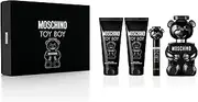 Moschino Toy Boy 4 Piece Gift Set (EDP 100 ml + EDP Mini 10 ml + Shower Gel 100 ml + after shave balm 100 ml)