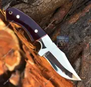 Lot of 10 Handmade Carbon Steel Knife Camping Knife with Sheath