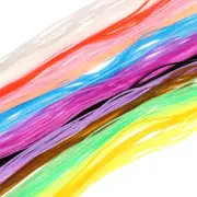200pcs PVC Cord Strings Kit Weaving Cord Bracelet String Plastic Lacing Cord