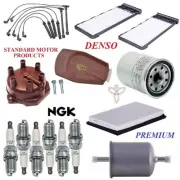 Tune Up Kit Filters Cap Wire Spark Plugs For NISSAN PATHFINDER V6 3.3L 1998-2000