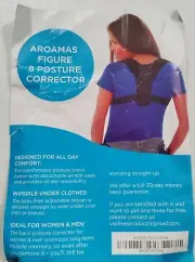 NEW Aroamas Posture Corrector Back Shoulder Support Brace Men Women
