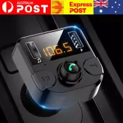 Wireless Bluetooth Car Kit FM Transmitter Radio Handsfree MP3 Player/USB Charger