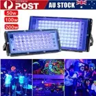UV Blacklight Spotlight High Power LED Floodlight Waterproof Party Disco Light
