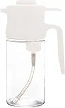 Oil Sprayer - Oil Dispenser | Oil Sprayer with Scale | Food Press-On | Precise Cleance Leak-proof Large Capacity Refillable for Frying Cold Salad