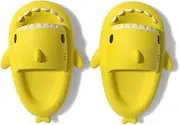 [FJPTREN] Kids Shark Slippers Cloud Shoes Girls Boys Slippers Sandals Cushioned Non Slip Slippers Lightweight Shower Shoes Kids Platform Thick Sole Slides Kids Slip on Sandals