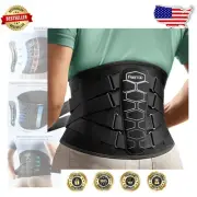 Ergonomic Lower Back Brace with Pulley System - Pain Relief for Herniated Discs