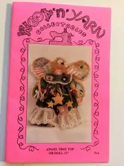Wood 'n Yarn TREE-TOP ANGEL OR DOLL, 12"