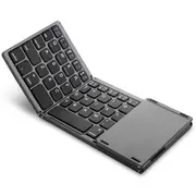 Portable Bluetooth Keyboard Wireless Mini Foldable For IOS iPad Android/Windows
