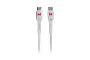 Monster USB-C to USB-C Braided Cable - White 2m