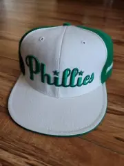 Mitchell Ness 1946 Phillies Green White Cooperstown Collection Fitted Hat Cap 8