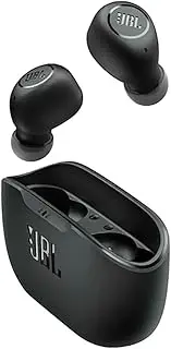 [JBL] Wave Vibe Buds True Wireless Black Bluetooth Earbuds + Charging Case