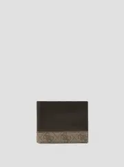 GUESS Men's Brown Fabio Passcase Wallet