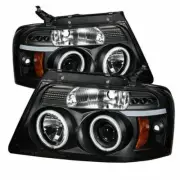 Spyder CCFL Halo Version 2 LED Headlights for 04-08 Ford F150 - 5030085