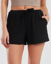 [Mooloola] Mooloola Women's Juno Shorts in Black Size 8 8 Black