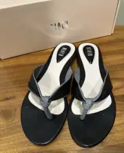 Bloch Sadiya Black Gray Sandals, EU 39, Nordstrom NIB New in Box