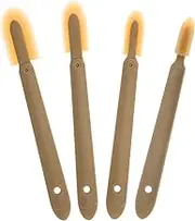 4Pcs Caulking Spatula Versatile Caulk Remover Tool and Grout Removal Tool for Filling Gaps Floors Walls and Windows Durable with Comfortable Grip for Various
