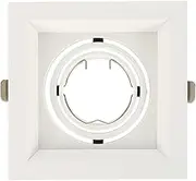 OSALADI Spotlight Fitting Light Mounting Shell for Mr16 Gu10 Ceiling Light Trim Ring Holder Trim