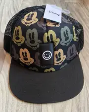 NWT Neff X Disney Mickey Mouse Mens One Size trucker cap Adjustable Snapback Hat