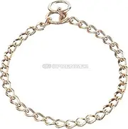 Herm Sprenger 22 Inch (55cm) Curogan 3 mm Nickel-Free Choke-Slip Collar for Dogs (Medium, Large)